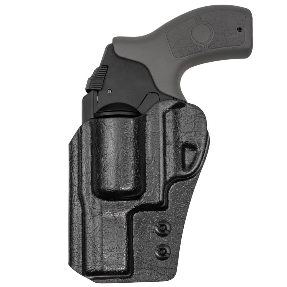 Tulster Tulster RATH IWB Kydex Revolver Holster fits: Smith & Wesson Bodyguard 1.9" .38 Special | Ambidextrous Inside The Waistband Appendix Concealed Carry