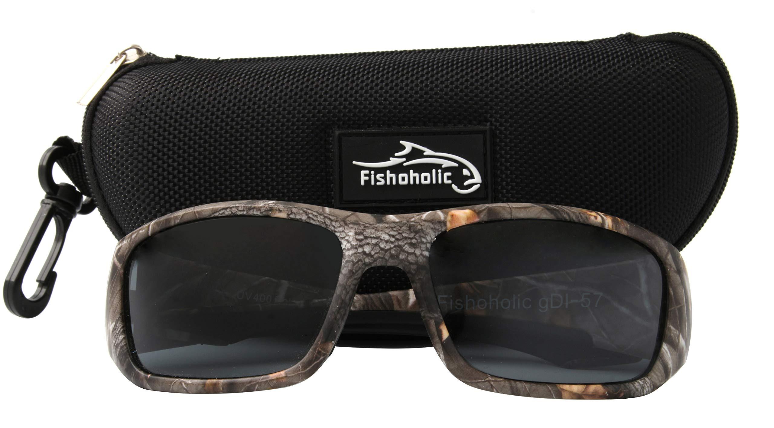 Fishoholic Fishoholic Polarized Bi-Focal Fishing Sunglasses with Reader Magnification (1.5x, 2.0x, 2.5x Options) and UV400 Protection