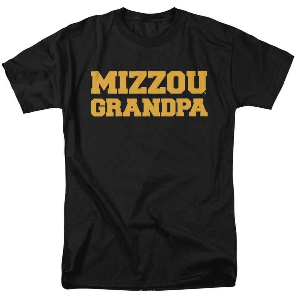 LOGOVISION University of Missouri Official Grandpa Unisex Adult T Shirt, Black, 2X-Large