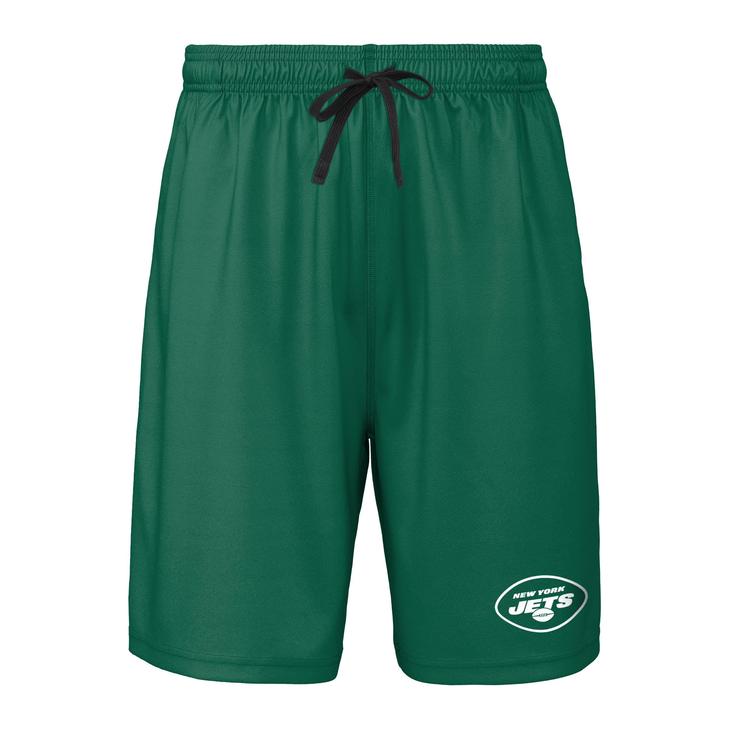 FOCO FOCO Men\'s NFL Team Workout Training Short, New York Jets, Small