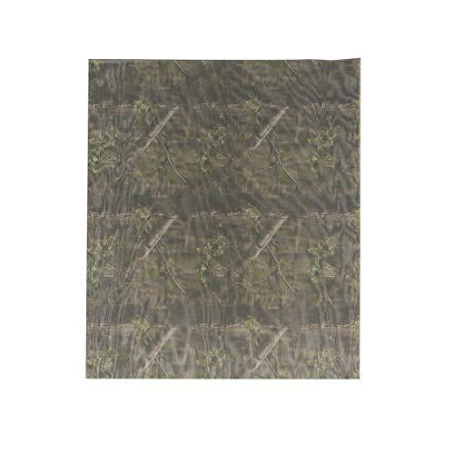 AUSCAMOTEK AUSCAMOTEK Woodland Camo Mesh Netting Camouflage Netting for Hunting Blinds Window Camping Clear View Camo Hunting Hide Net, Green 5 ft x 12 ft (appro)
