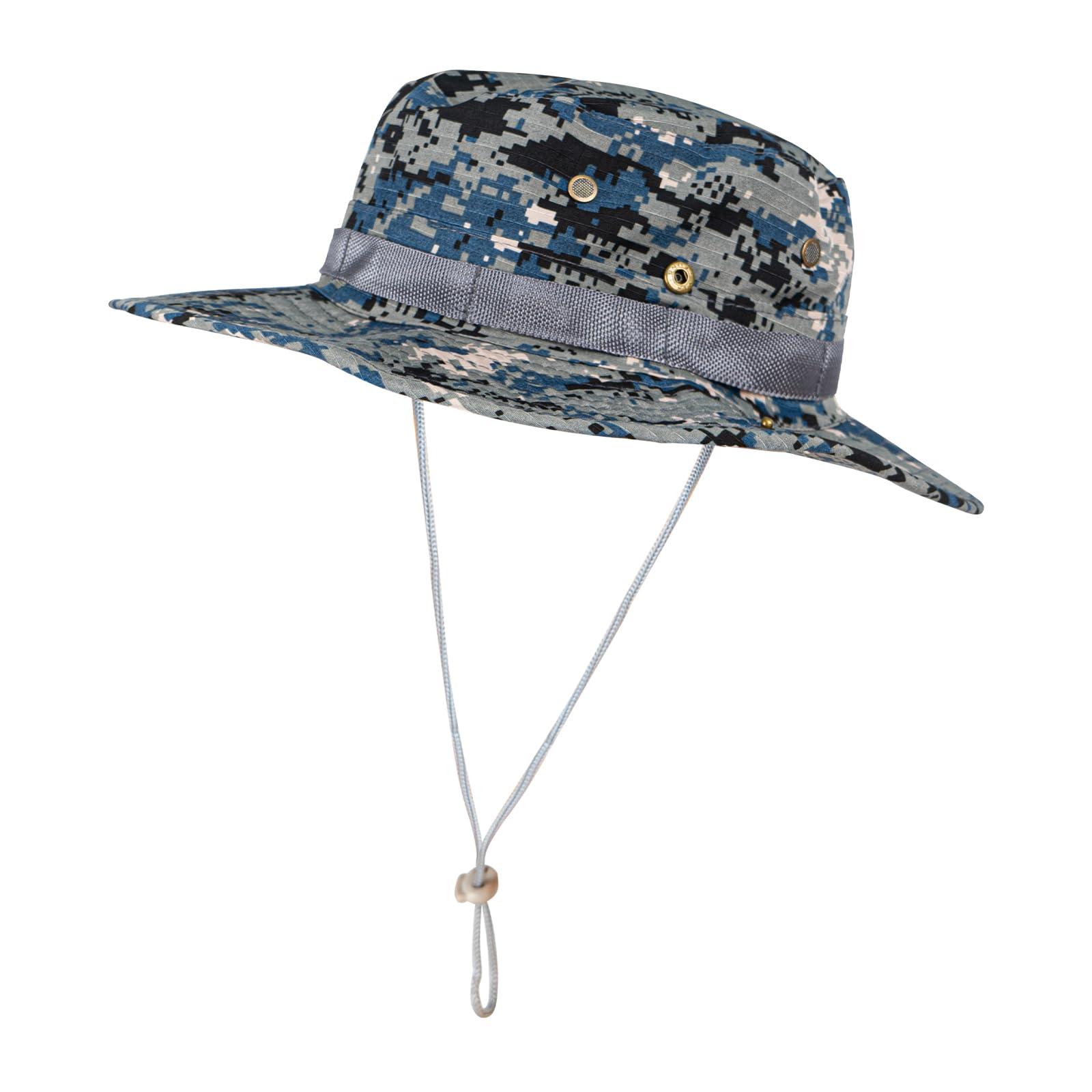Rosoz Rosoz Sun Hats for Men Women Boonie Hat UPF 50+ Bucket Hat Wide Brim UV Protection Fishing Hiking Safari Outdoor Hats