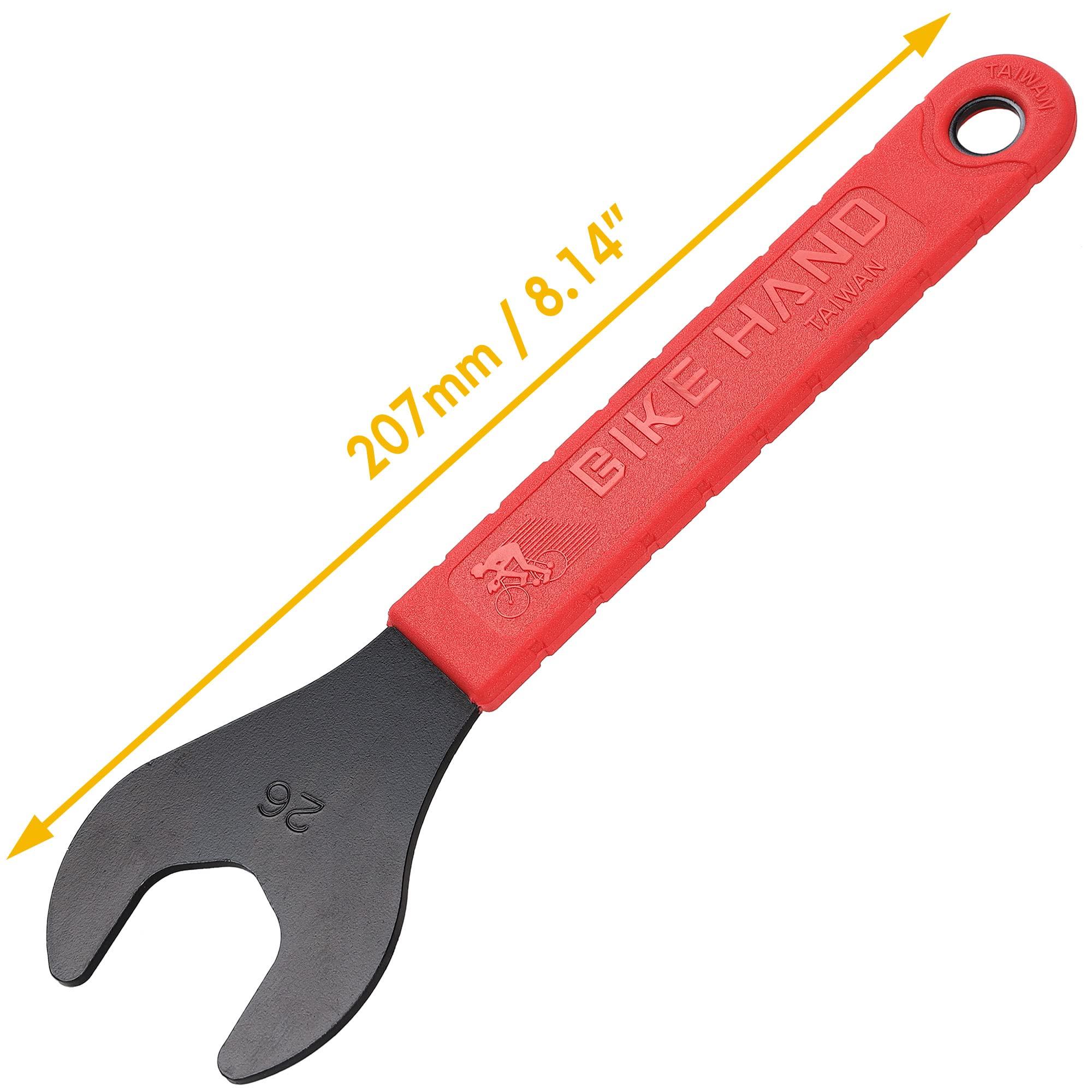 BIKE HAND Bikehand Bike Bicycle Cone Hub Nut Install Remover Wrench Spanner 26mm