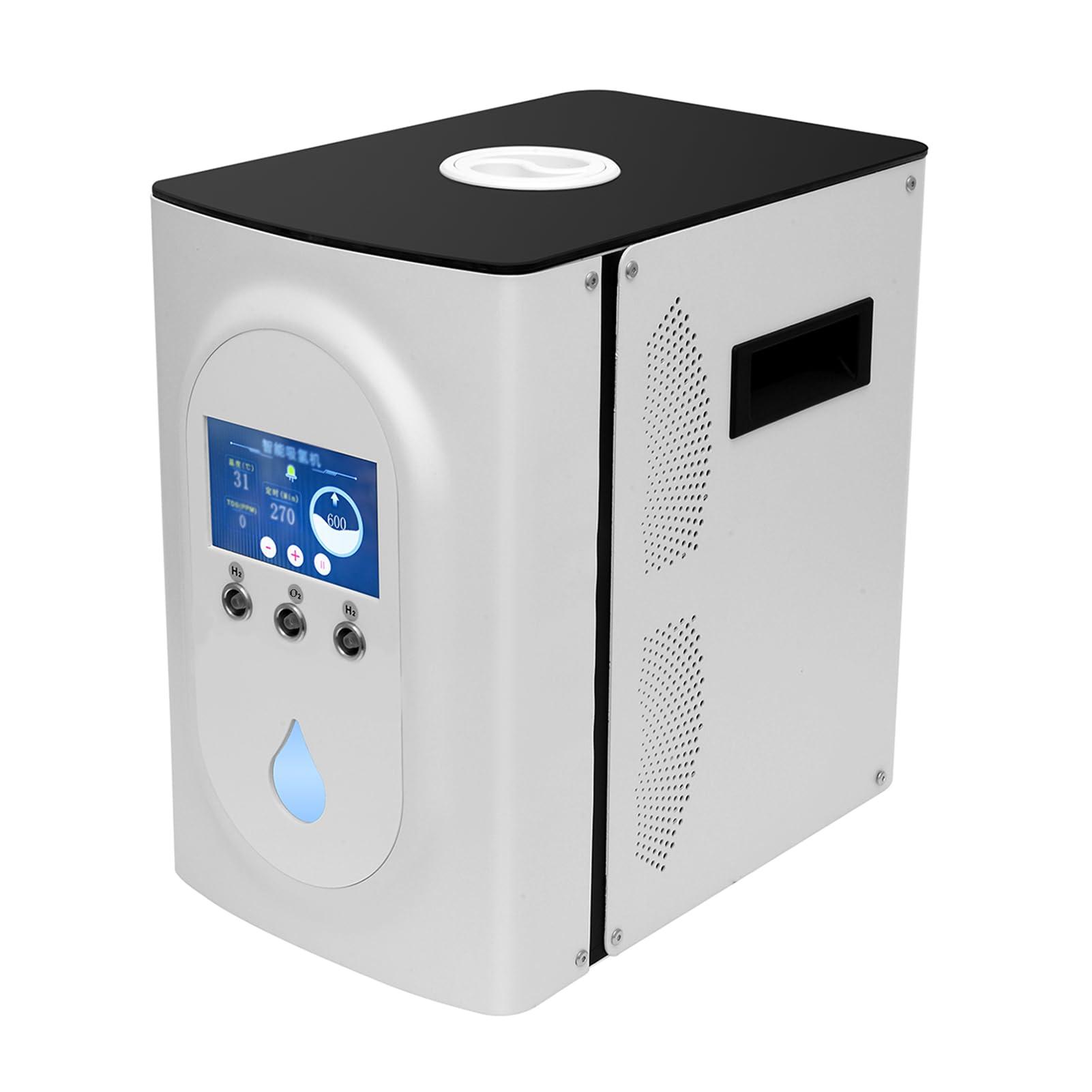 ASHLGQB ASHLGQB Hydrogen Inhalation Machine, HO-Mixed (300H+300O+300H) mL/min Hydrogen Inhaler, Upgrade Hydrogen Water Generator, 99.99% High Purity, Adjustable flow