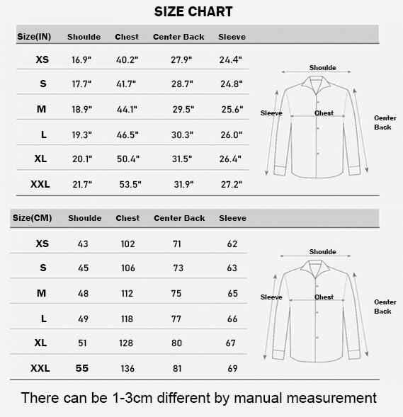 EOUOSS EOUOSS Mens Muscle Fit Dress Shirts Athletic Slim Fit Long Sleeve Stretch Wrinkle-Free Casual Button Down Shirt White Large