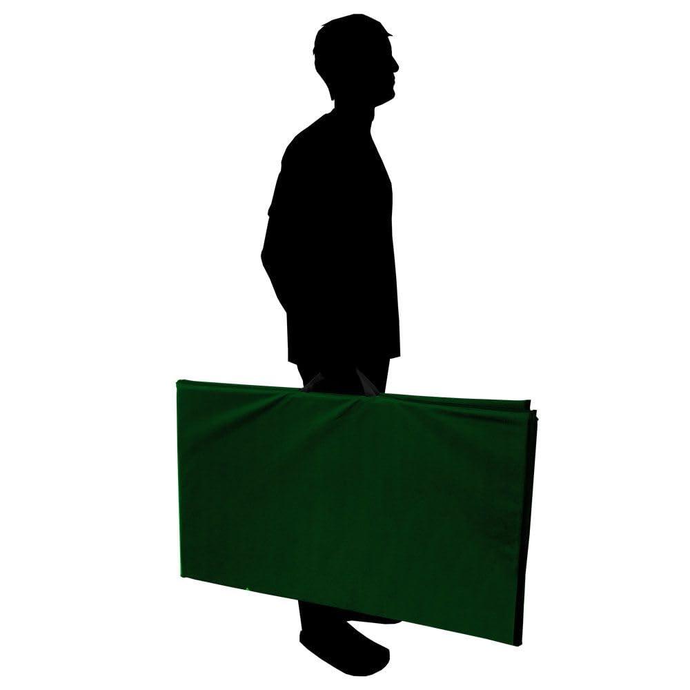 Asana Climbing Asana VersaPad - Revolutionary Supplemental Bouldering Crash Pad - Sit Start Bouldering Mat, Climbing Crash Pad Gap Cover, Sport Mat & Essential Bouldering Gear (Open - 74" x 44" x 1") (Green)