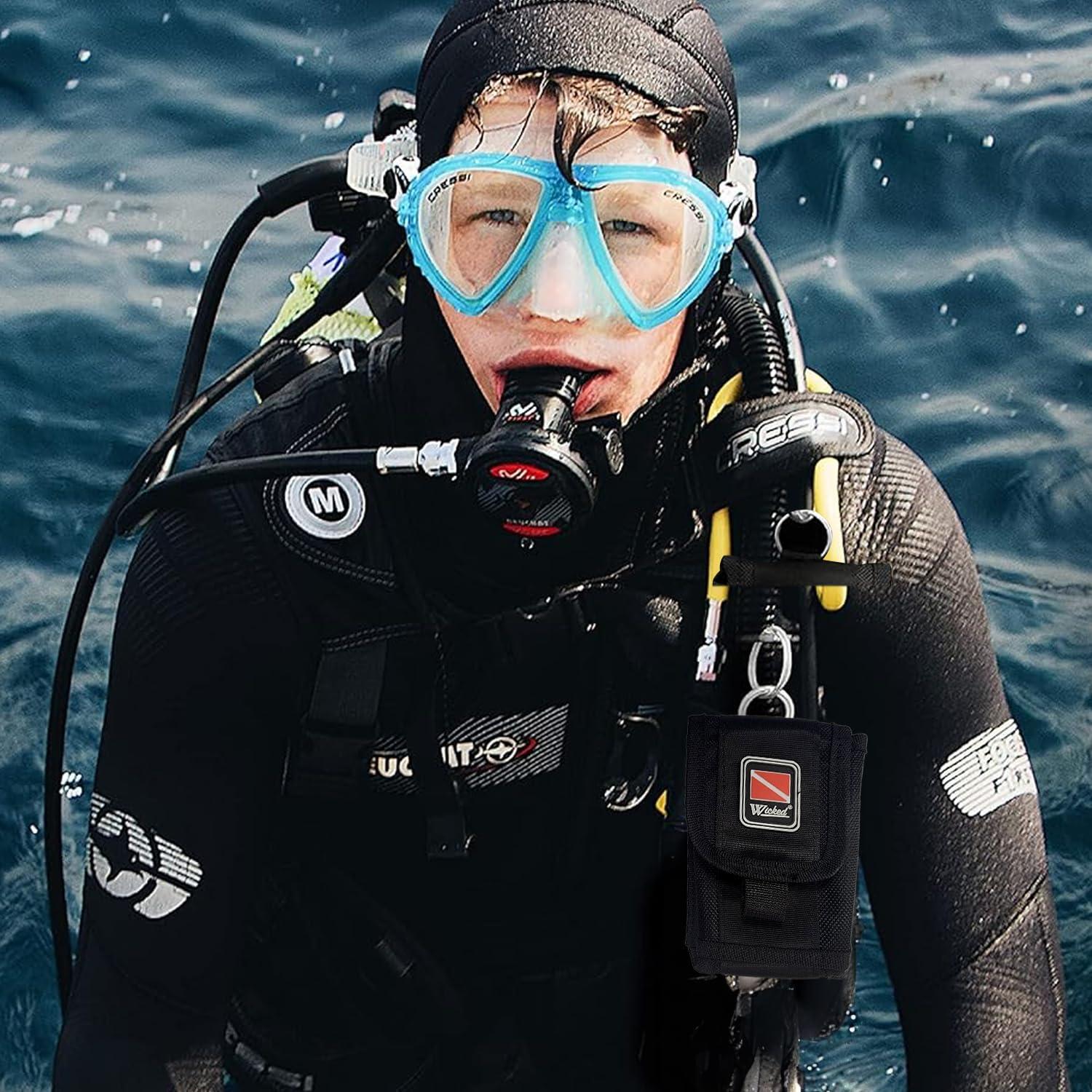 WICKED WICKED Scuba 316 Stainless Steel Multipoint Reef Hook 4-6 Ft. Length - Ocean Blue