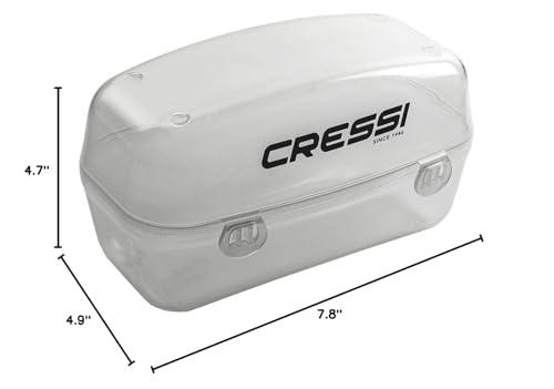 Cressi Cressi Protective Box for Masks, Clear, Large