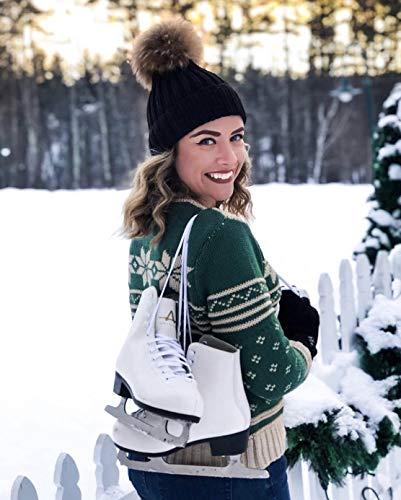 American Athletic American Athletic Shoe Women's Tricot Lined Ice Skates, White, 5 (52205)