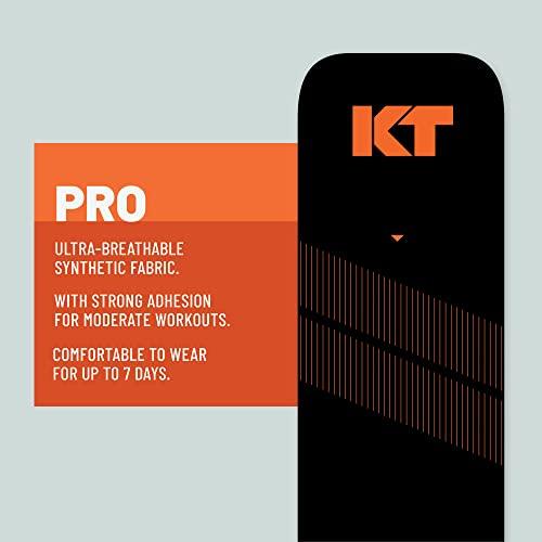 KT Tape KT Tape, Pro Synthetic Kinesiology Athletic Tape, 20 Count, 10 Precut Strips, Stealth Beige