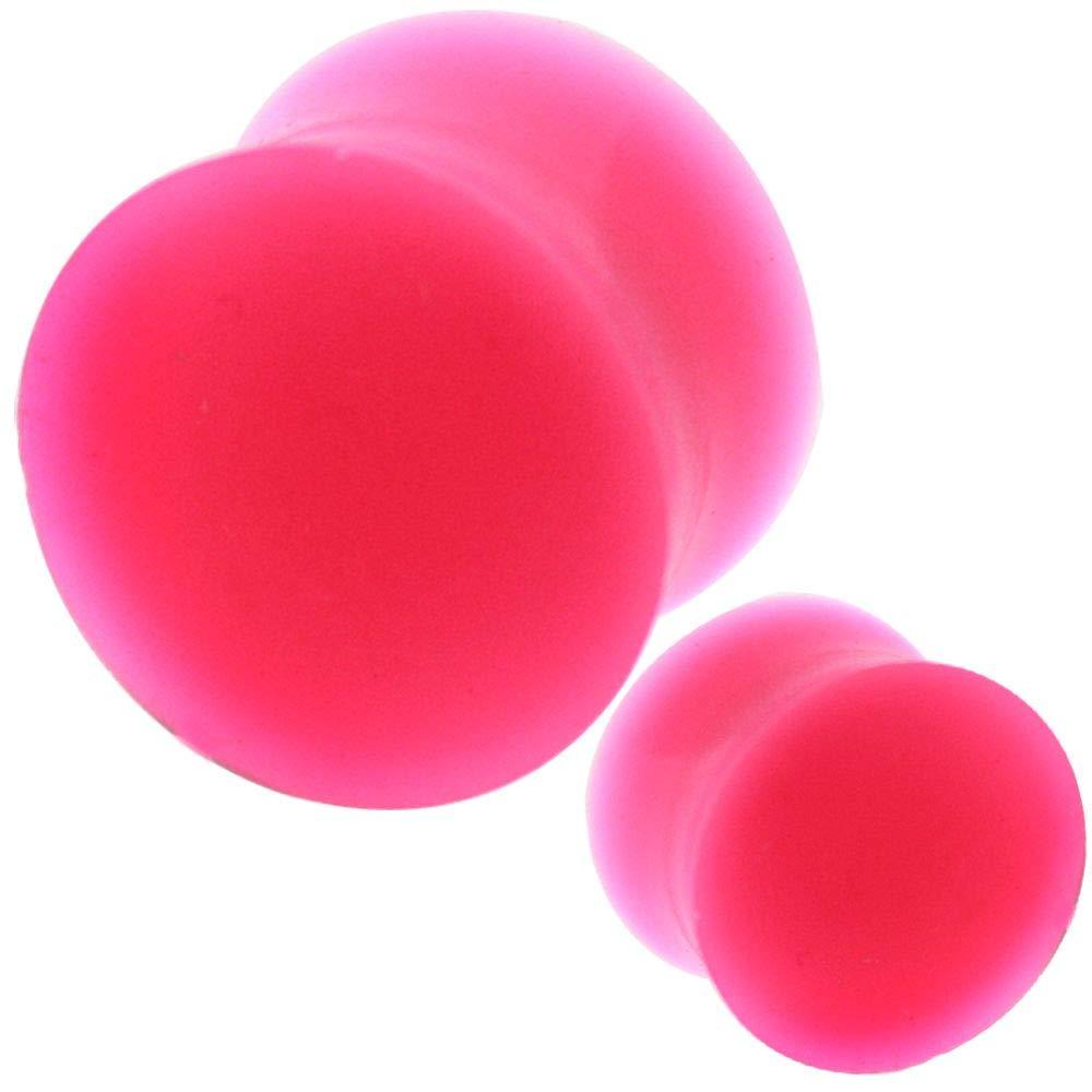 MoDTanOiz - Ear plugs 0 gauges Ear gauges Ears 0 Plugs Tunnels 0 Gauge 0g 8mm Steel Women Men Stone