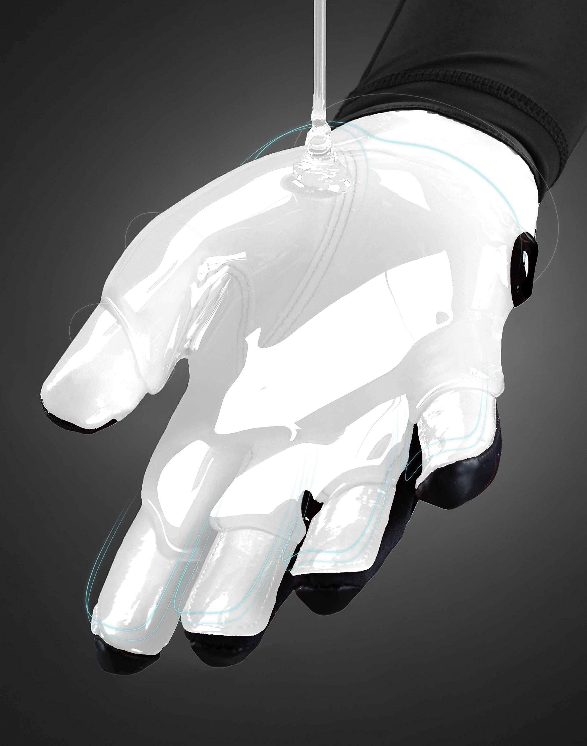 CUTTERS CUTTERS Rev Pro 5.0 Receiver Gloves Solid White L