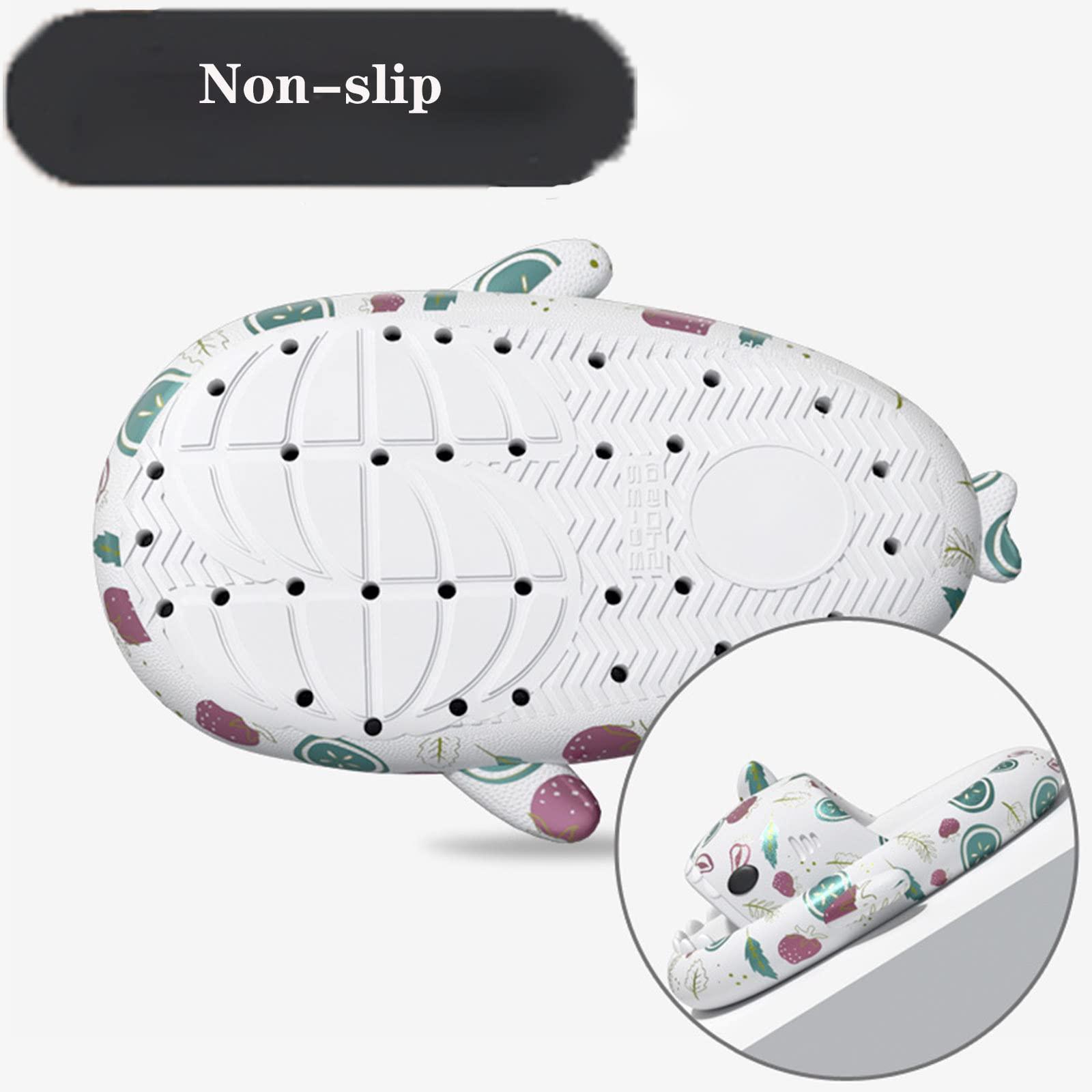 Jfxgjuv Jfxgjuv Shark Slides Slippers for Women Men Cute Cartoon Cloud Shark Slides Novelty Open Toe Quick Drying Non-Slip Cloud Pillow Slippers Home Bathroom Beach Sandals (F,9.5-10 Women/7.5-8 Men)