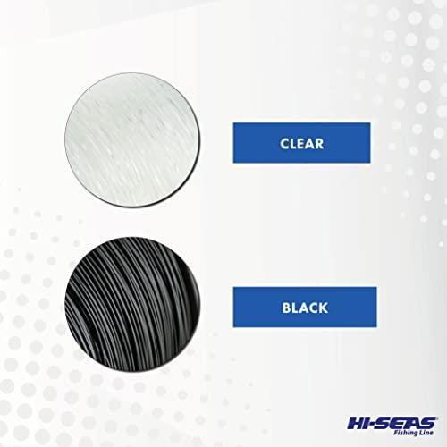 Hi-Seas Grand Slam Monofilament Leader, 600 lb / 272.1 kg Test.120 in / 3.00 mm Dia, Clear, 100 yd / 91 m