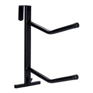 Dover Saddlery PVC-Coated Double Saddle Rack, Color: Black
