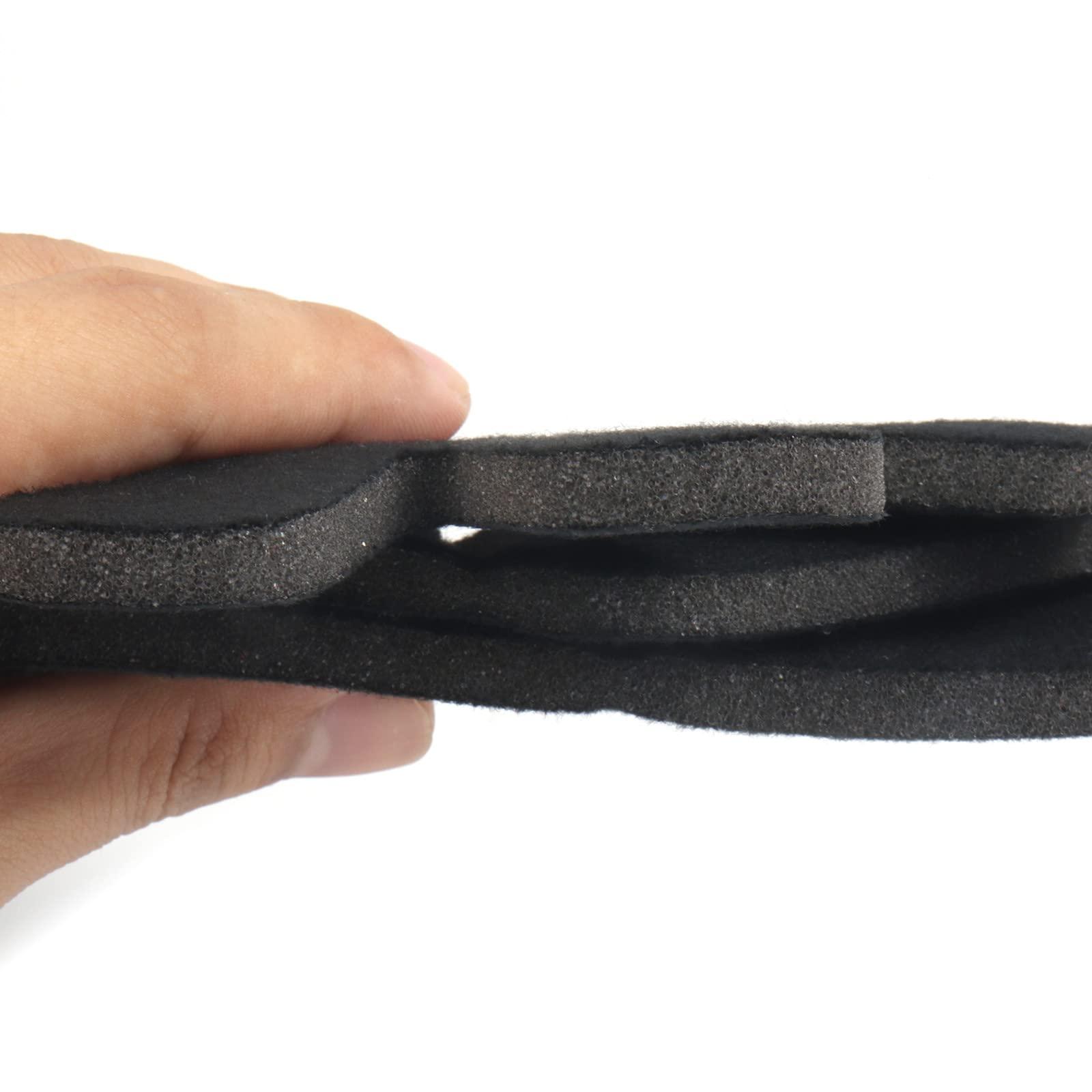 PAXLAMB PAXLAMB Foam Padding Kit 22PCS Head Protection Liner Inner Protective Pads Bicycle Replacement Pad Cushion Mat Set for Scooter Skateboard Bike Motorcycle Cycling Sport Helmets (SNL Black 8mm)