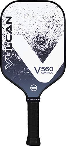 Vulcan Sporting Goods Co. Vulcan | V560 Pickleball Paddle | High Performance | USAP Approved | White