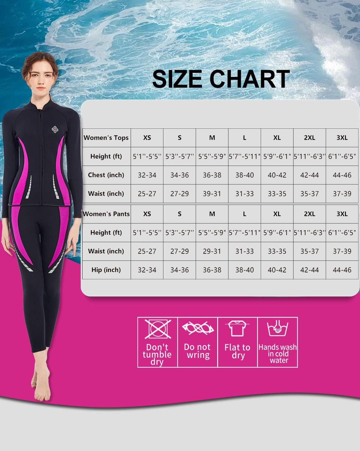 Seaskin Seaskin Wetsuit Pants for Womens 3mm