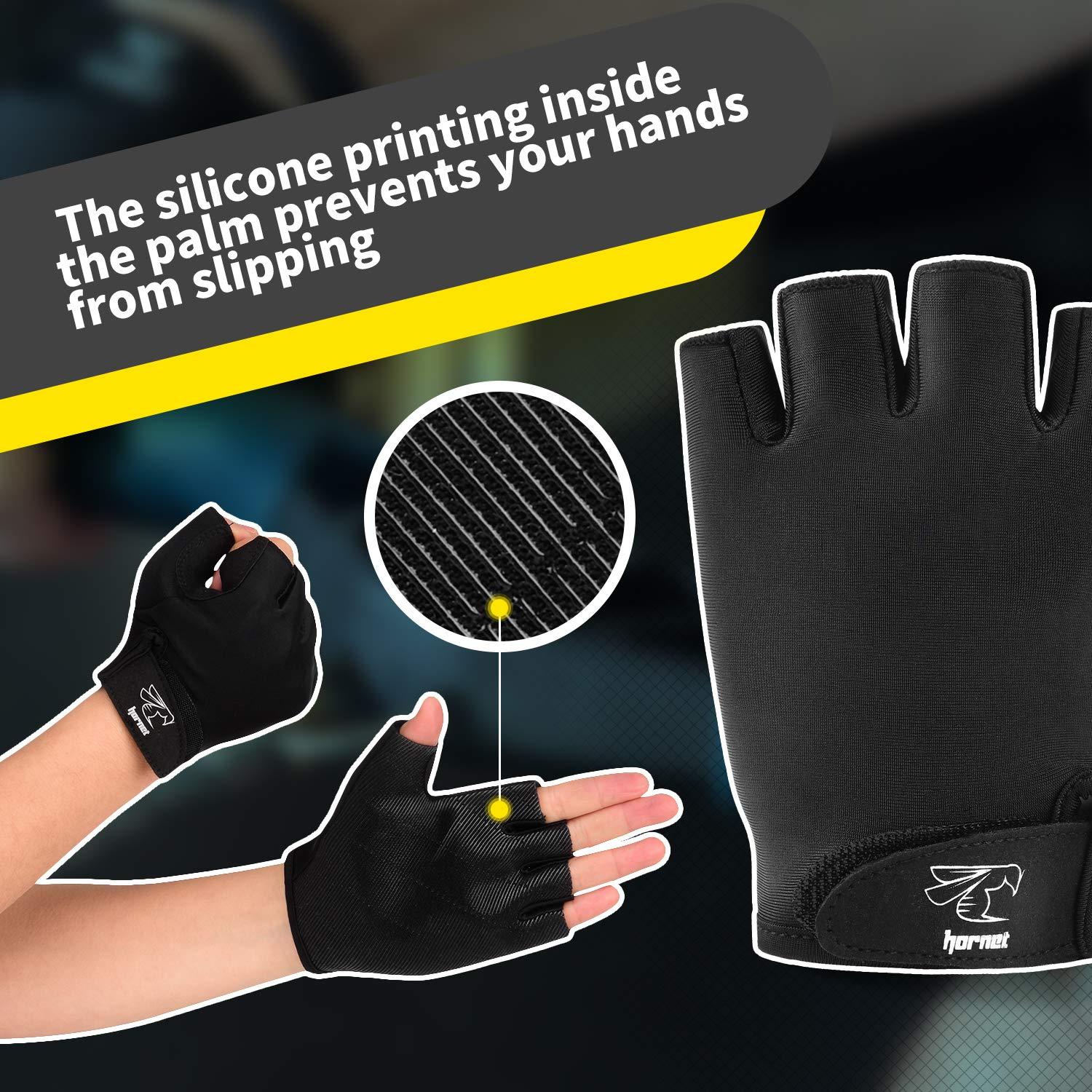 Hornet Watersports Hornet Watersports Rowing Gloves Ideal for Indoor Rowing, Sculling, Kayak, SUP, Outrigger Canoe, Dragon Boat and Other Watersports (M (Fits 7.5"-8"))