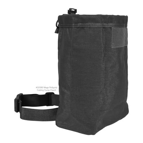 Maxpedition Maxpedition Mega Rollypoly Folding Dump Pouch (Black)