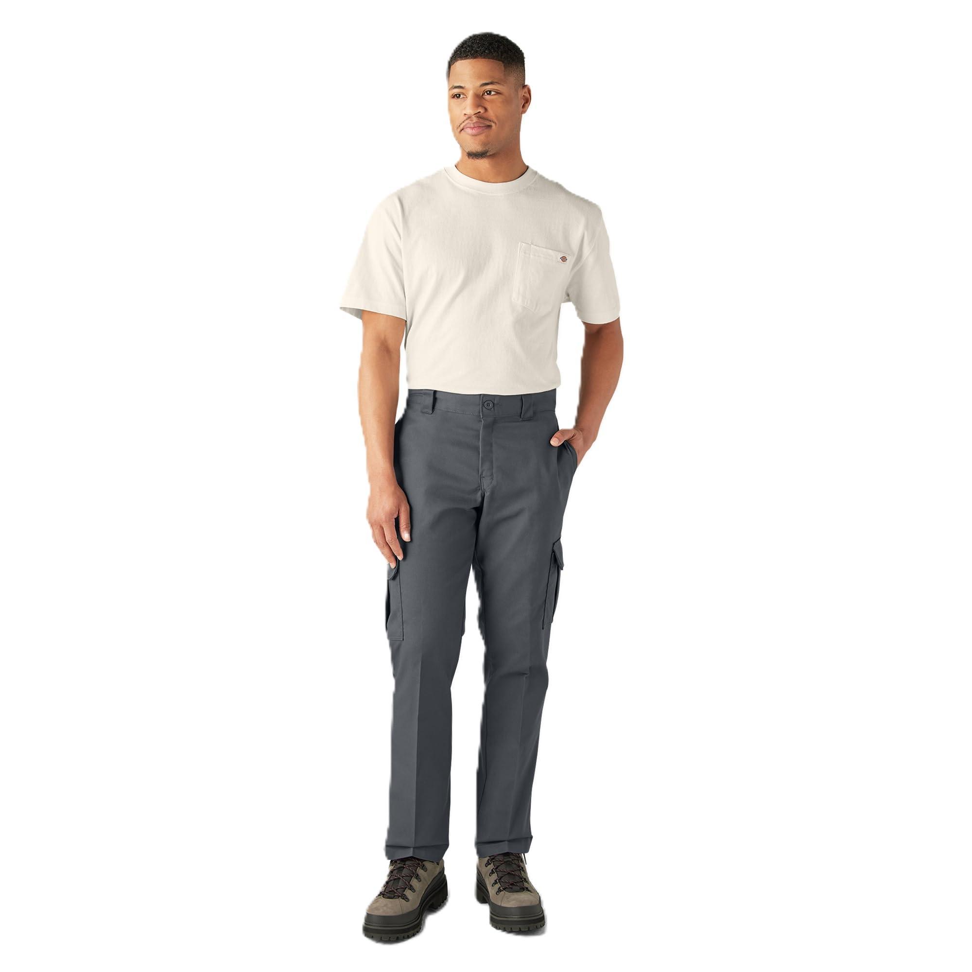 Dickies Dickies Men's Flex Regular Fit Cargo Pants, Charcoal