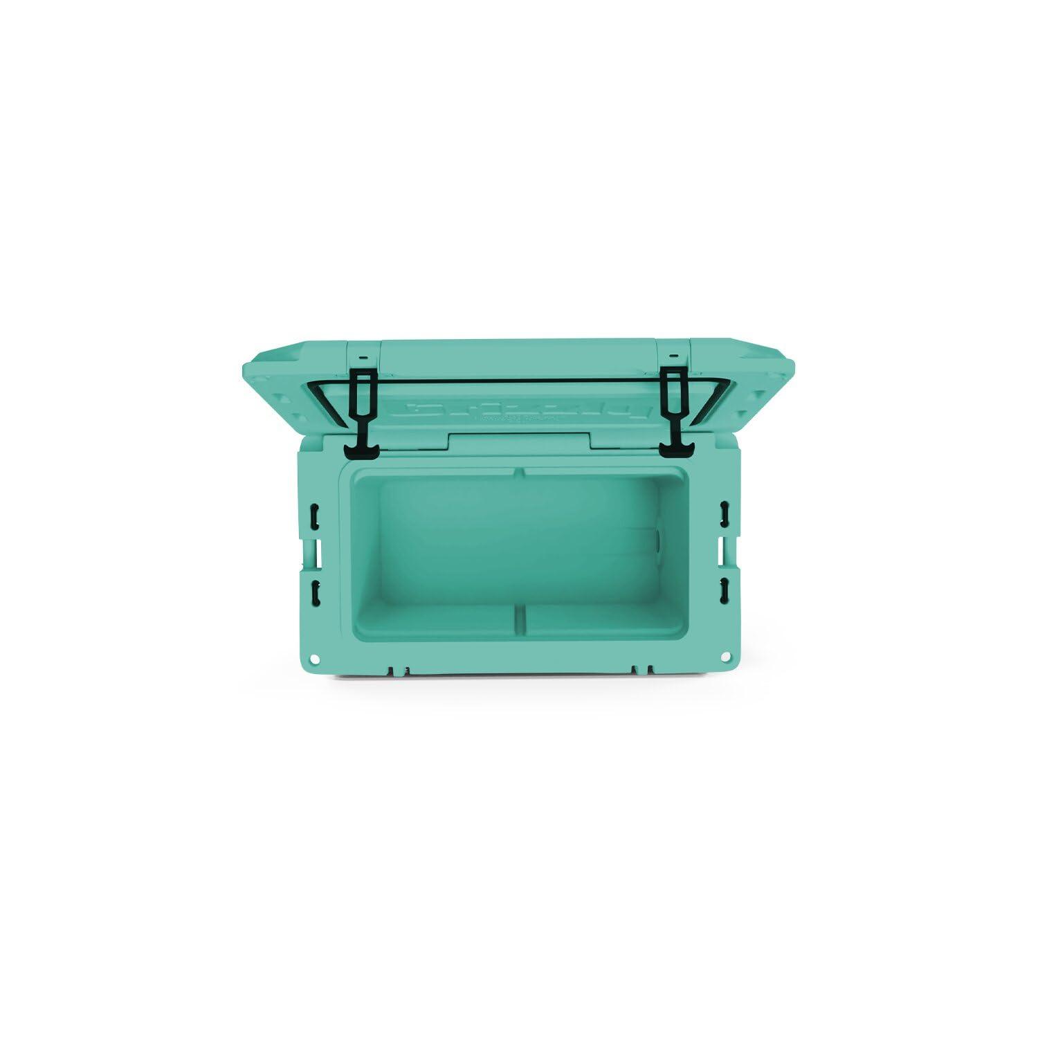 Grizzly Coolers Grizzly 45 Cooler | 45 qt Ice Chest Durable Rotomolded Insulated | Made in The USA | Warranty for Life | for Beach Boat Camping Fishing Hunting | G45 | Seafoam