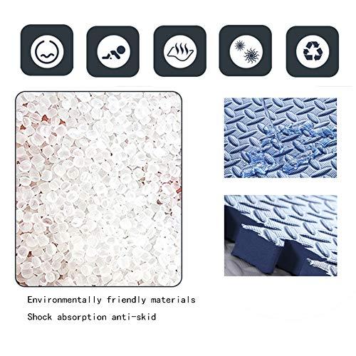 ALGFree-Foam Floor Tiles ALGFree Foam Puzzle Mat Interlocking Foam Floor Mats Odorless Cuttable Splice Kindergarten Nursery, 4 Colors, 3 Sizes (Color : D, Size : 30x30x2.5cm 16pcs)