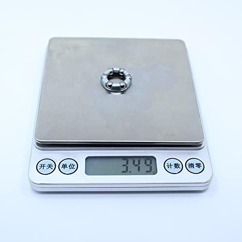 KOVNOVI KOVNOVI Caged Ball Bearings OD 20mm 8PCS Rear Bike Wheel Hub Headset Crankshaft Pivot Retainer Oversize 6 Balls Bearing 20mm Accessories