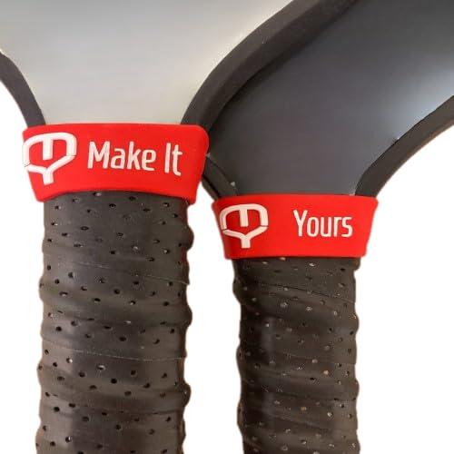 MYPadL MYPadL Pickleball Paddle Personalizable Bands (Red)