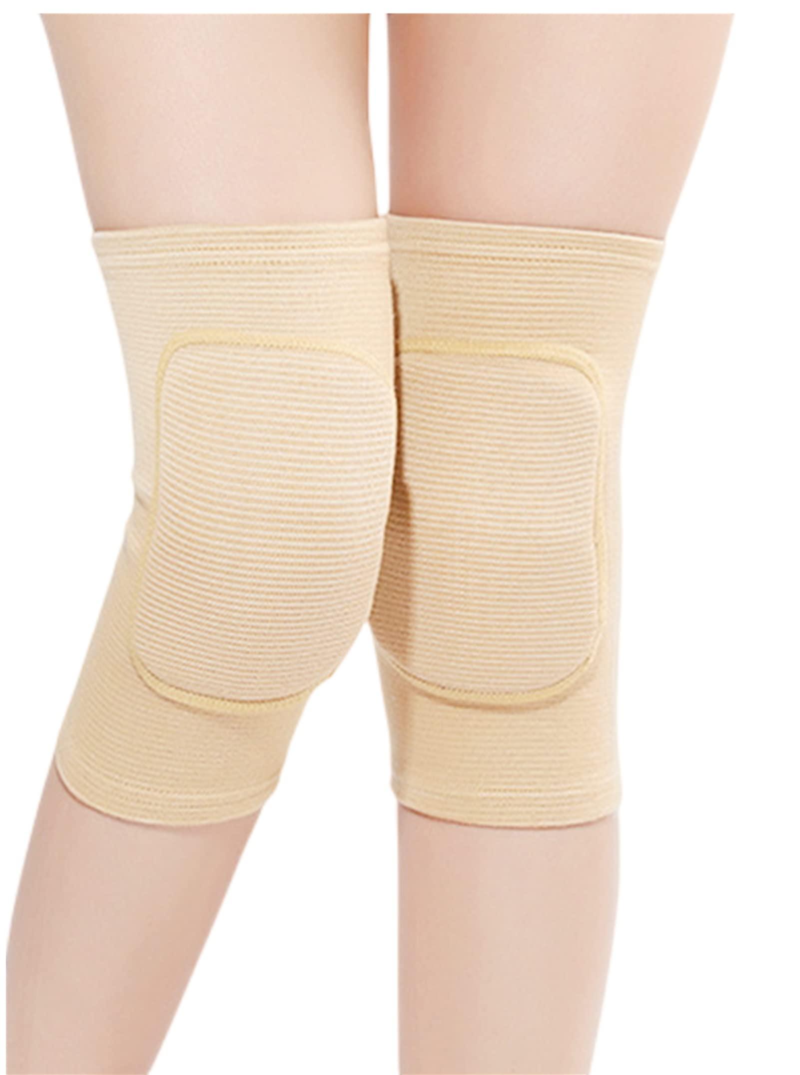 JUMISEE JUMISEE Kids Knee Pad, Anti-Slip Padded Sponge Knee Brace Breathable Flexible Elastic Knee Support for Football Volleyball Dance Skating Basketball Sports