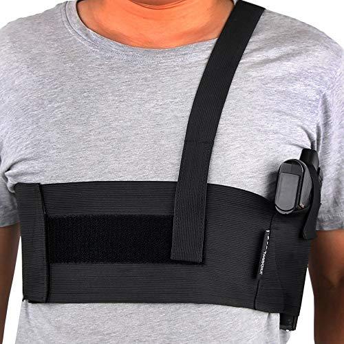 Kcctoo Kcctoo Deep Concealment Shoulder Holster Elastic Tactical Underarm Gun Holster for Men and Women