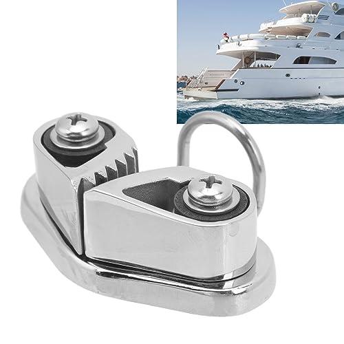 Leapiture Leapiture Marine Cam Cleat Anchor Rope Cleat Anchor Rope Cleats Sailing Cleat 316 Stainless Steel for 3 to 12mm Rope