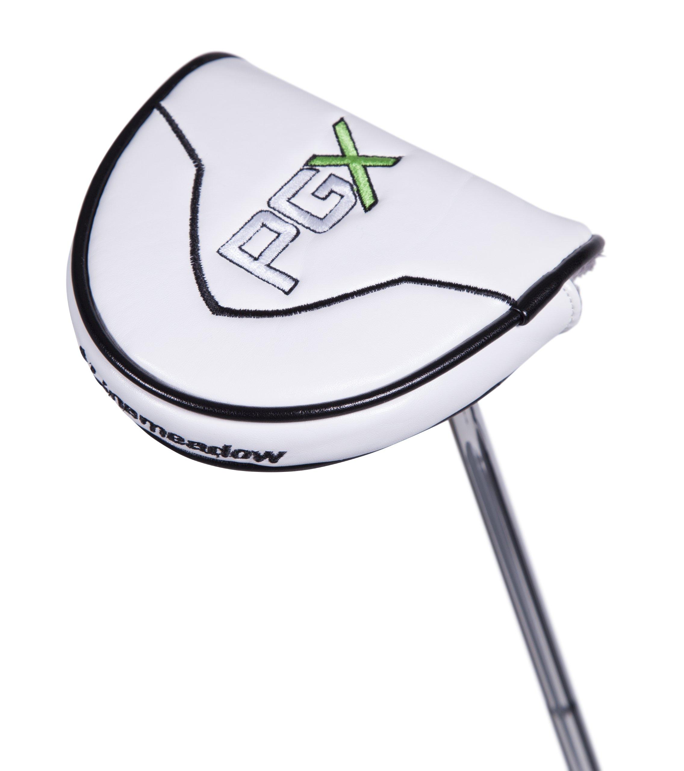 Pinemeadow Golf Pinemeadow Golf Men\'s PGX Putter - Left Hand, White, 34\"