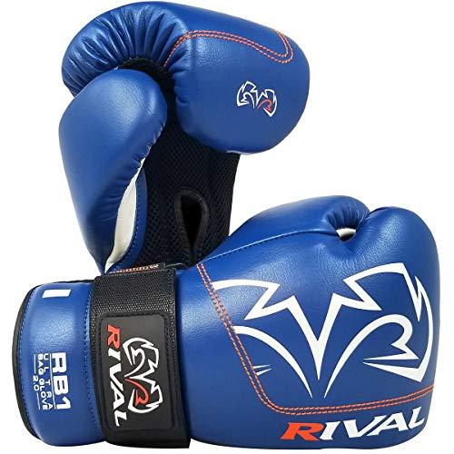 RIVAL RIVAL Boxing RB1 2.0 Ultra Bag Gloves, Hook and Loop Closure - Super-Resistant Microfiber, High-Density Foam, Breathable Mesh Palm