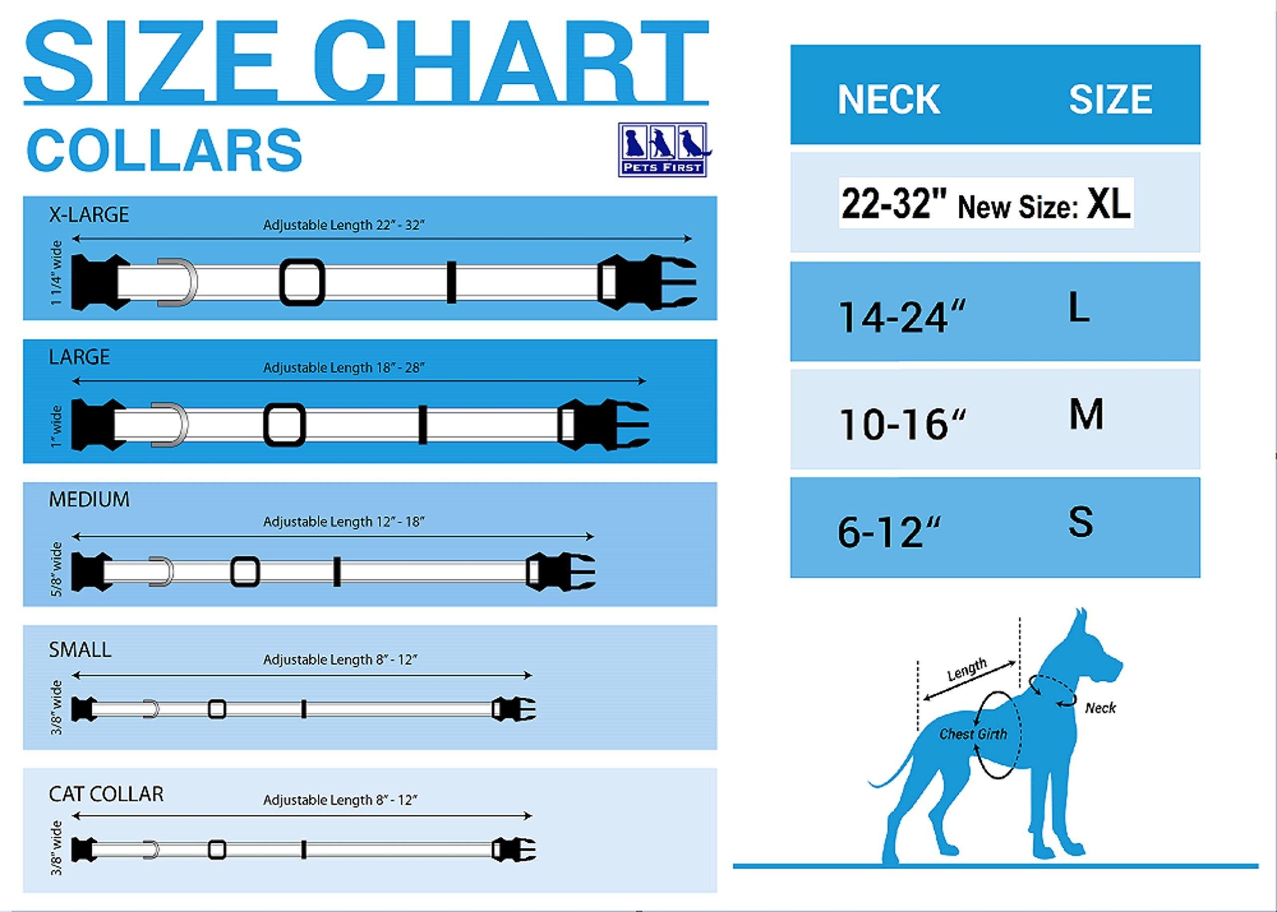 Pets First Pets First NHL Collar for Dogs & Cats. Adjustable, Cute, & Stylish! The Ultimate Hockey Fan Collar!