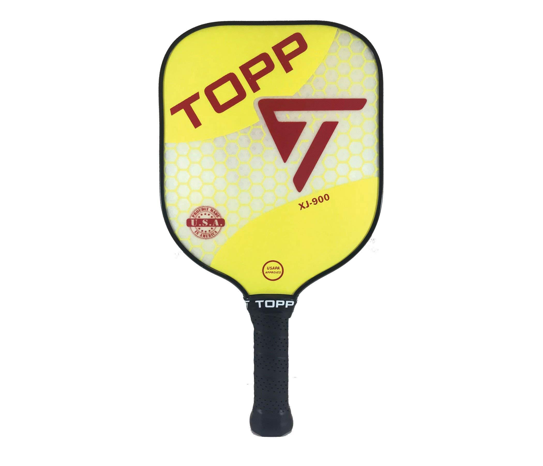 Topp Pickleball Topp Pickleball Paddle XJ 900 Composite (Yellow/Red)