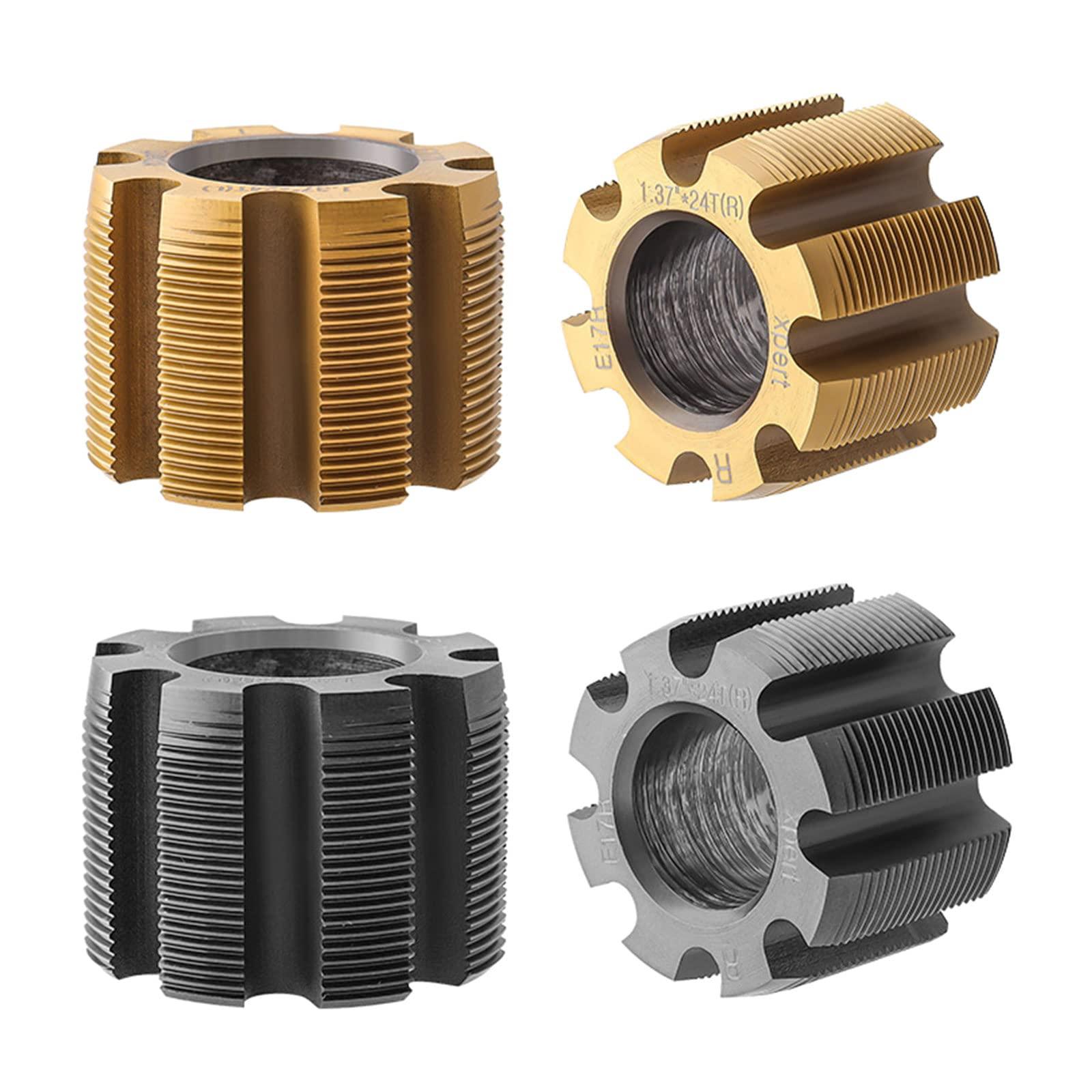 Acinkeety Acinkeety Bike Bottom Bracket Tapping Tool Thread Parts 1.37in X 24T BB68 BB73 Bottom Bracket Milling Cutter Tapping Tool Thread Tapping Tool Bottom Bracket Tapping Tool Bottom Bracket Thread Tool