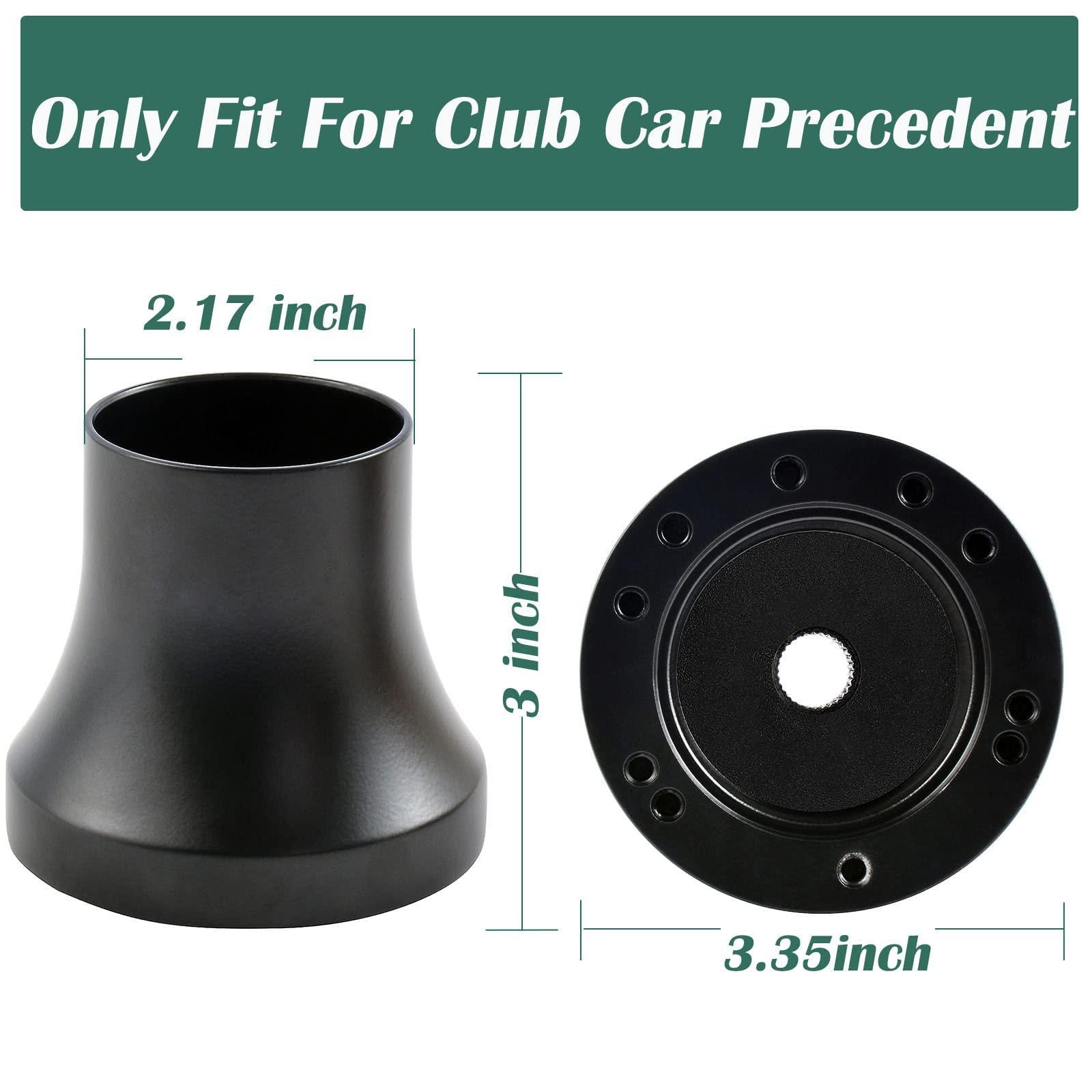 Roykaw Roykaw Golf Cart Steering Wheel with Hub Adapter only for Club Car Precedent