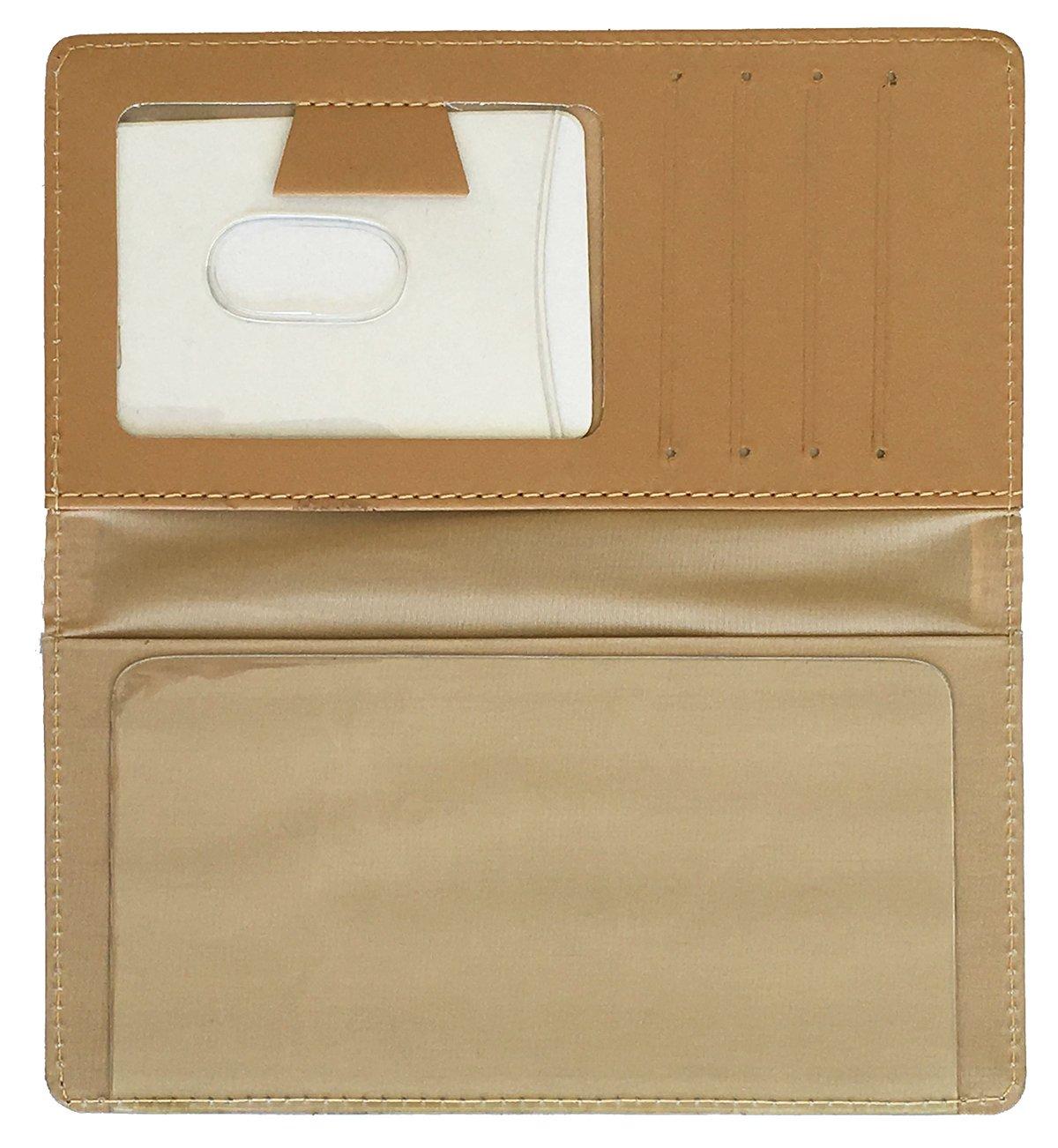 123 Cheap Checks 123 Cheap Checks Bold Zebra Designer Checkbook Cover, with Credit Card Slots and Pen Loop
