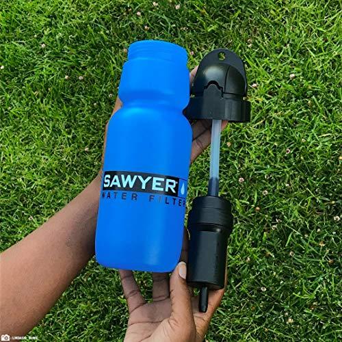 Sawyer Products Sawyer Products SP140 Personal Water Bottle Filter, 34-Ounce,Blue