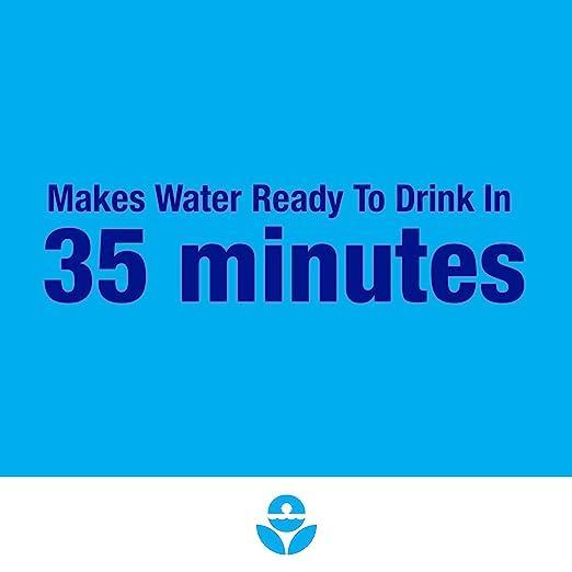 potable aqua Potable Aqua Water Purification Tablets, Portable and Effective Water Purification Solution for Camping, Hiking, Emergencies, Natural Disasters and International Travel, Two 50ct Bottles, Blue