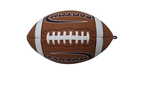 Fantom Fantom Throw Football Trainer - Direct Return Football Trainer - Practice Throwing & Catching Indoors/Outdoors (Mini/Pee-Wee (Pee-Wee - Ages 7-10+))