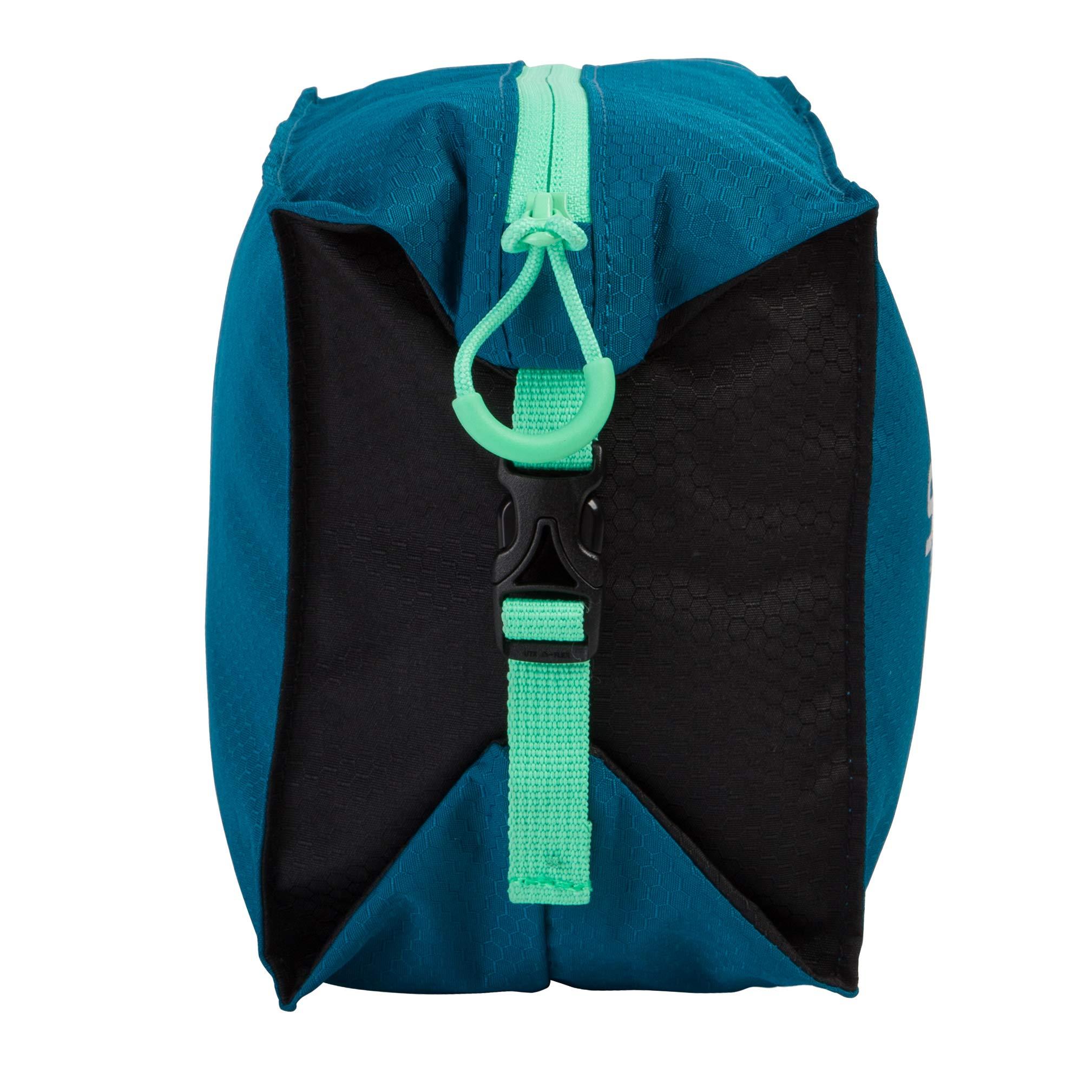 Speedo Speedo Unisex Pool Side Bag | Poolside | Gym, Nordic Teal/Black/Green Glow, One Size