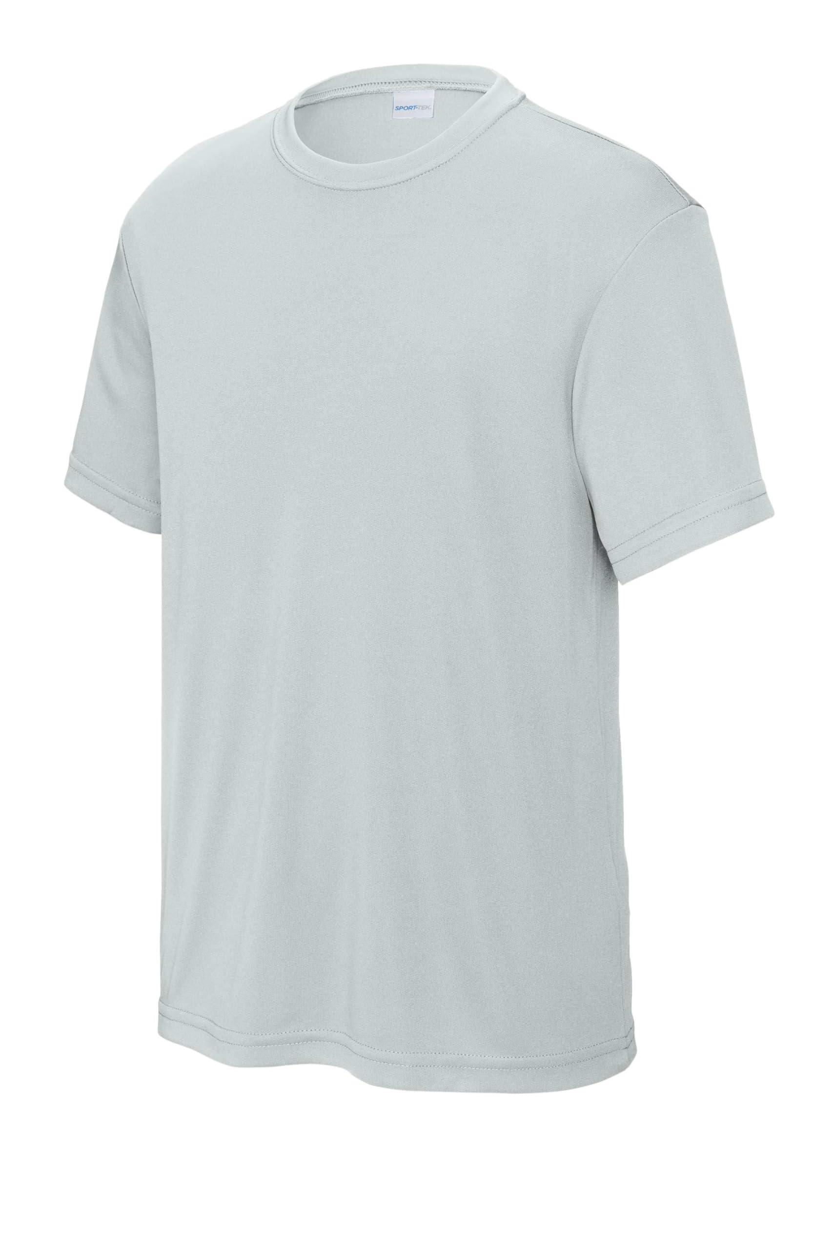SPORT-TEK SPORT-TEK Youth PosiCharge Competitor Tee Silver