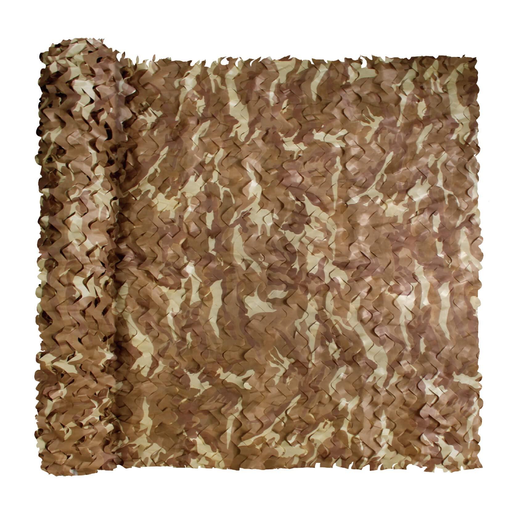 GRVCN GRVCN Camo Netting Camouflage Net, Bulk Roll Sunshade Mesh Nets for Hunting Blind Shooting Military Theme Party Decorations