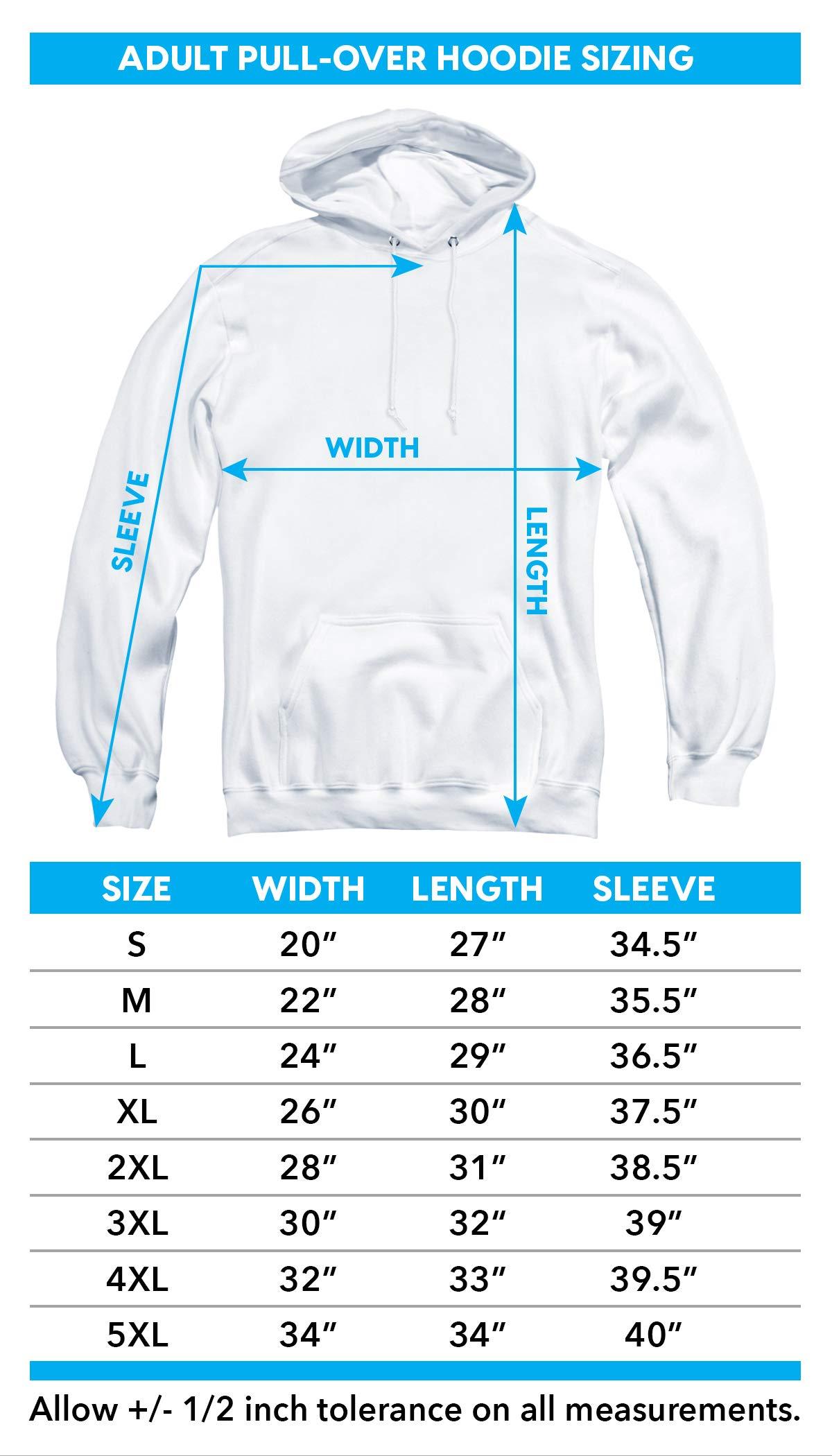 LOGOVISION Brooklyn College Official Stacked Unisex Adult Pull-Over Hoodie,Charcoal, 3X-Large