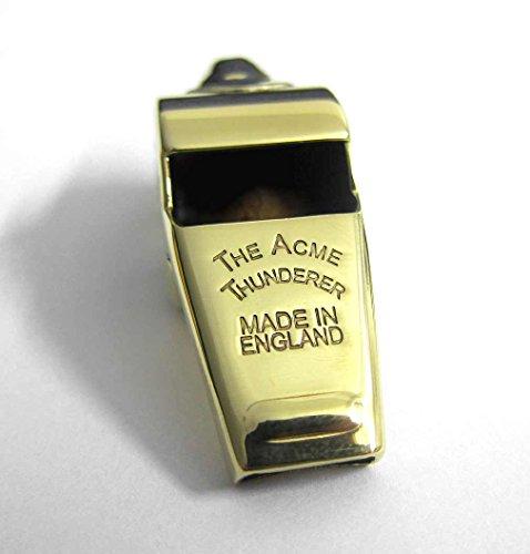 warwhistles.com WW2 Acme Whistle Air Ministry 23/230 RAF USAAF Rescue Emergency Ditching Thunderer WWII Brass