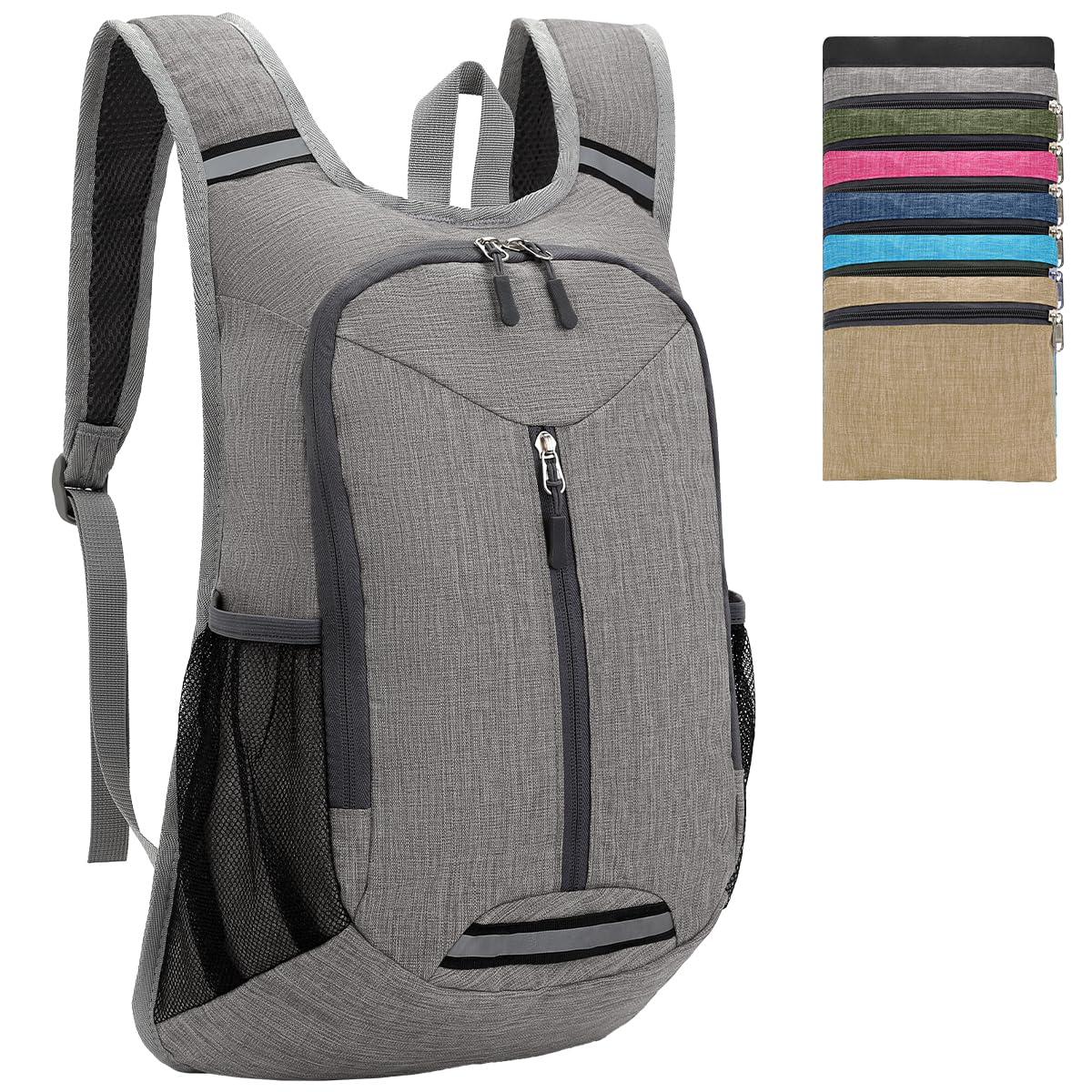 WEREWOLVES WEREWOLVES 15L Small Hiking Backpack, Travel Lightweight Foldable Packable Casual Outdoor Daypack