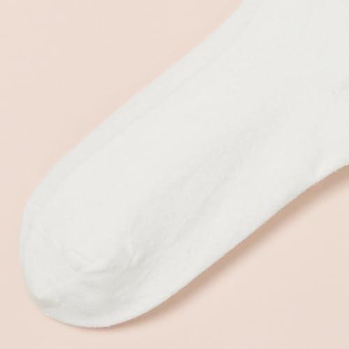 Amazon Essentials Amazon Essentials Women's Casual Crew Socks, Lightweight, 6 Pairs, White, 6-9