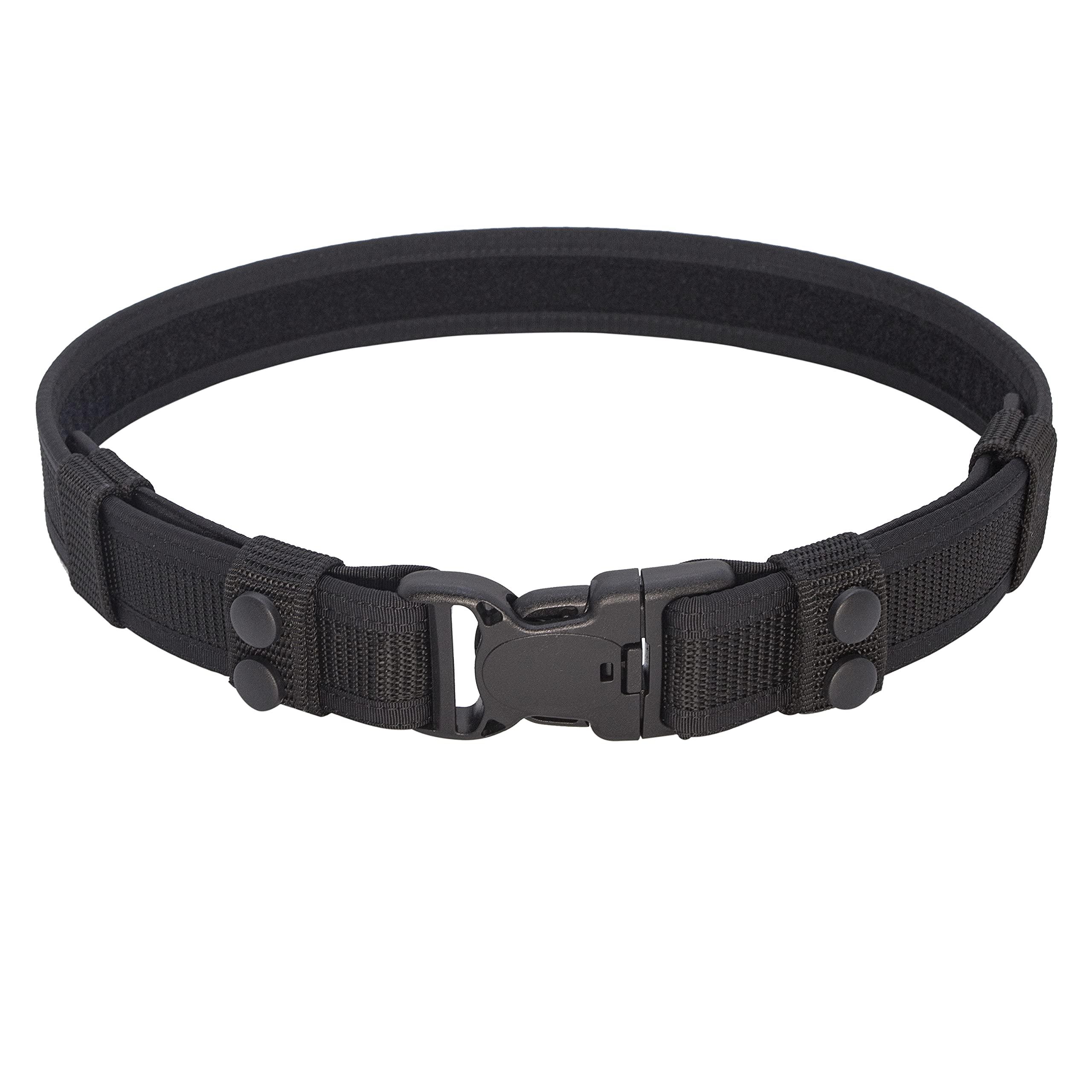 TACNEX TACNEX Duty Belt 1.5\" Law Enforcement Duty Belts Police Security Nylon Utility Work EDC Belt XL